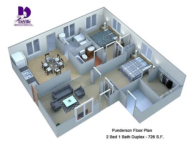 Floor plan Punderson