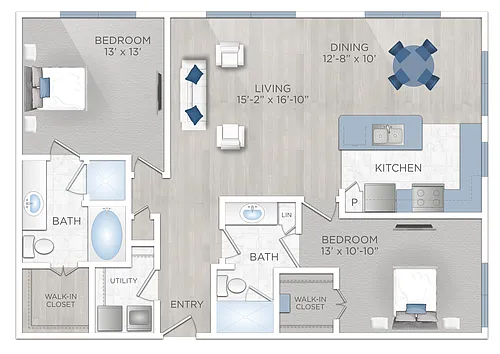 Floor plan B3