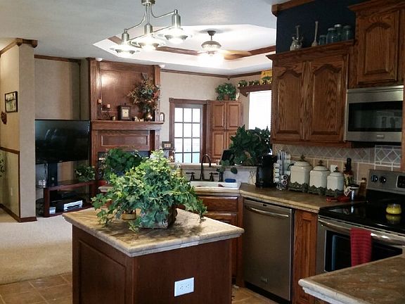 Large Kitchen open to Den