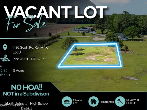 1492 Scott Road LOT D, Kenly, NC 27542