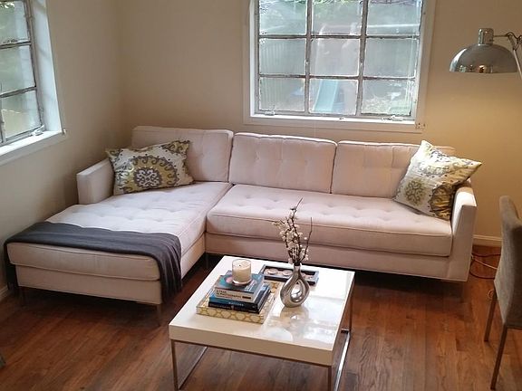 furnished living area