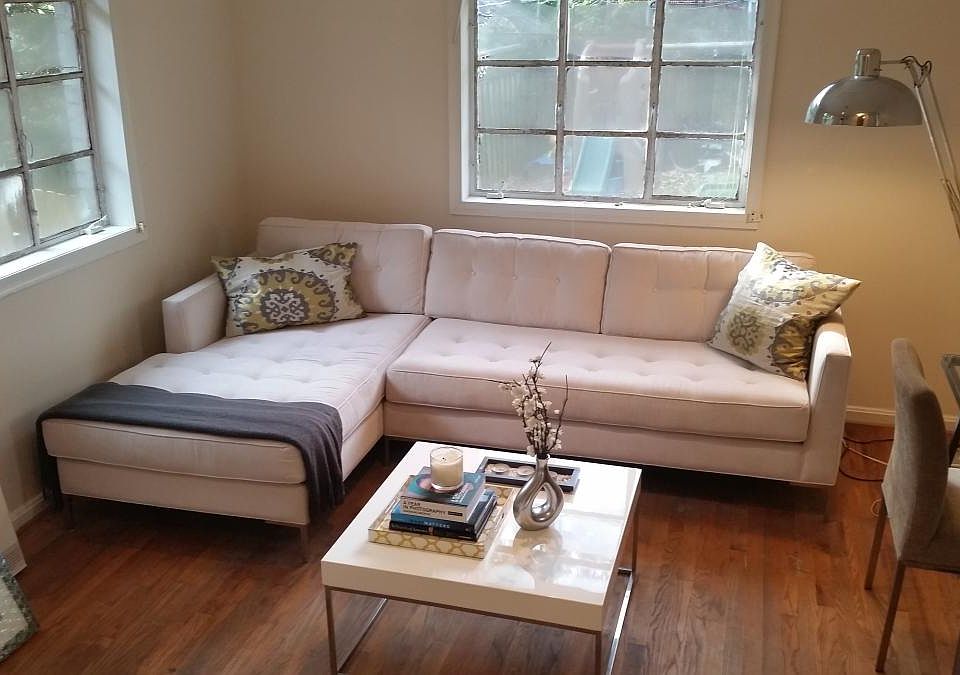 furnished living area