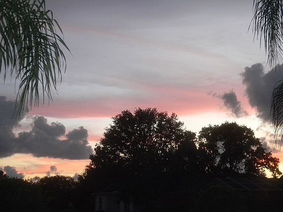 Sunset in the evening