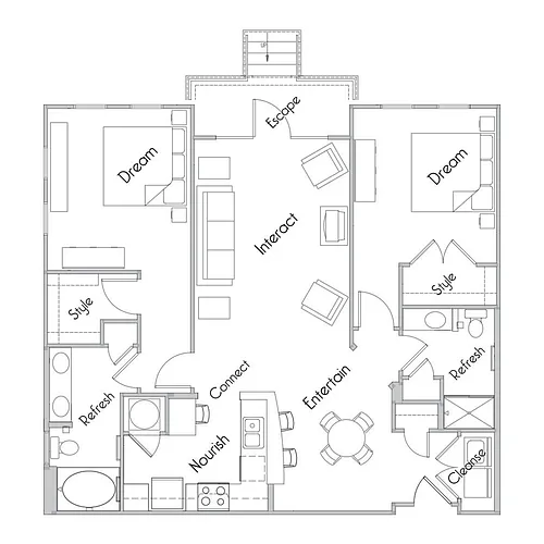 Floor plan 2.2-Br-II