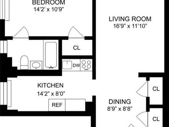 2nd image of 45 W 54th St #1A