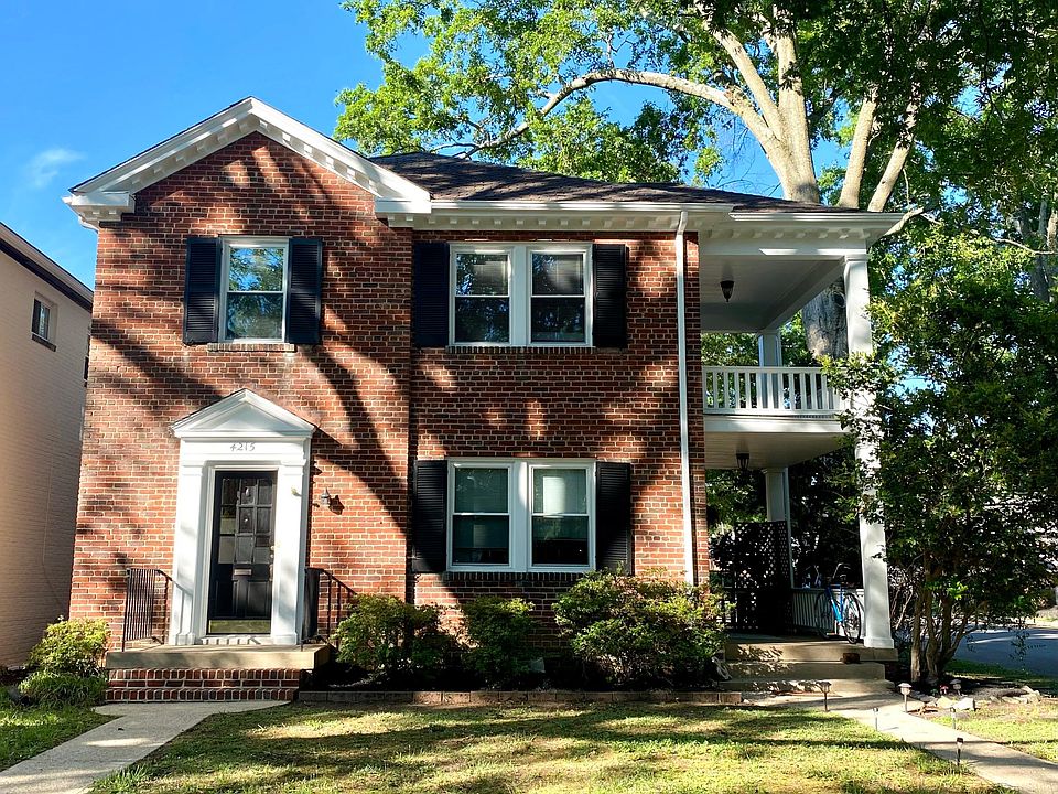 Front of house (upstairs apartment available)