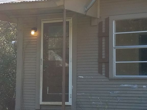 Front door into living room