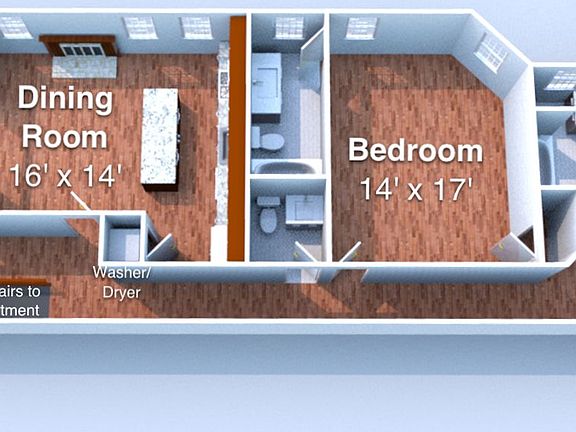 2nd image of 711 South St #2B-2Ba-1550Sqft