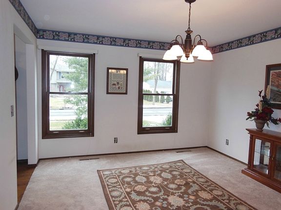 New carpet in the formal dining area as well.
