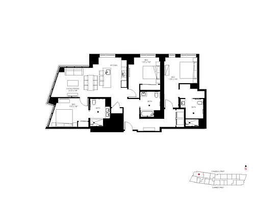 Floor plan 3-BA