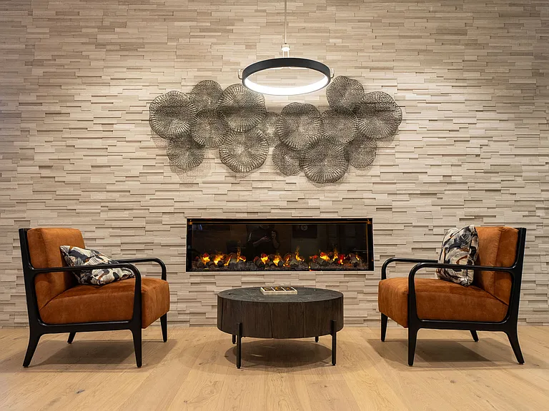 Clubhouse Fireplace (1st Floor)