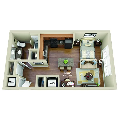 Floor plan Nantahala-S1