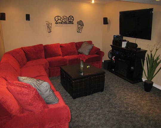 Basement Tv Room