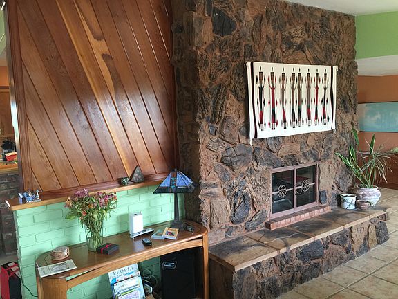Custom fireplace