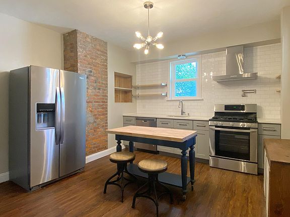 kitchen with island