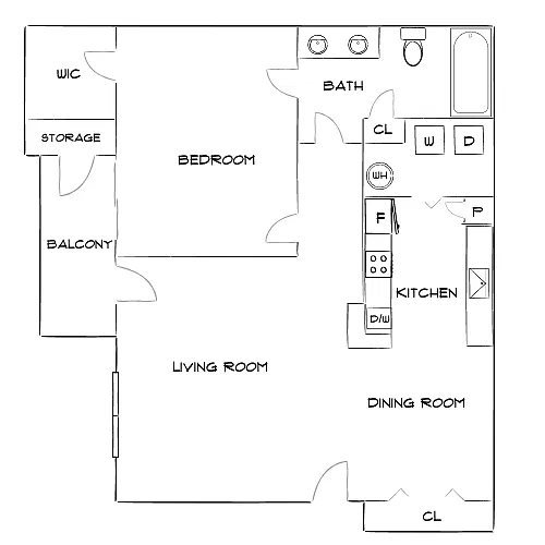 Floor plan Design 1A