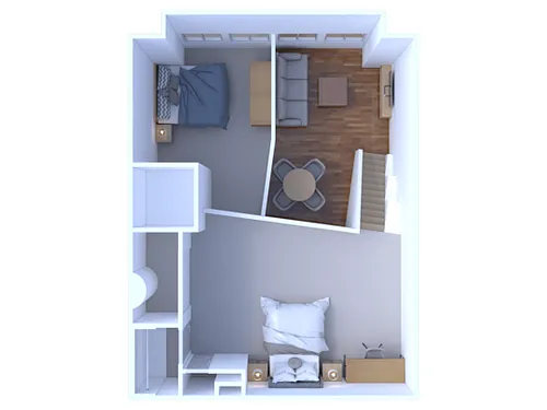 Floor plan A17L