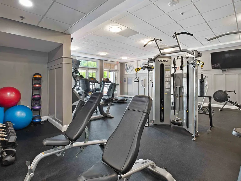 24-hour fitness center