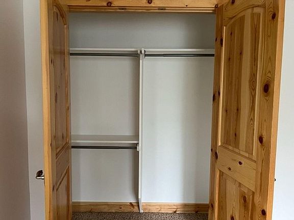 Closet upon foyer entry