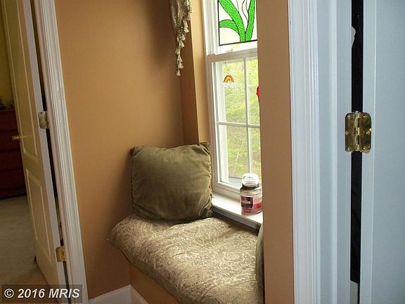 Seating area top of stairs