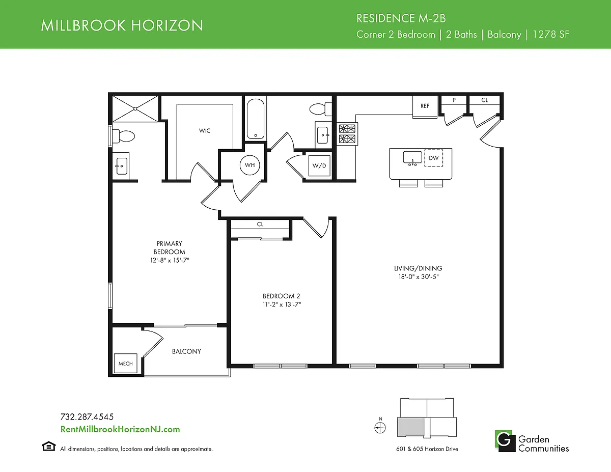 Floor plan M-2B
