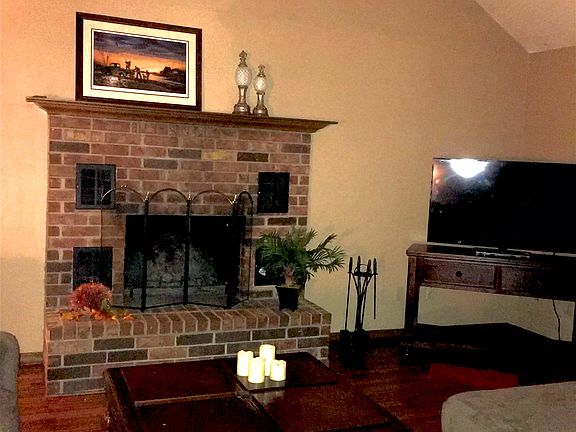 Fire Place ready for Santa!