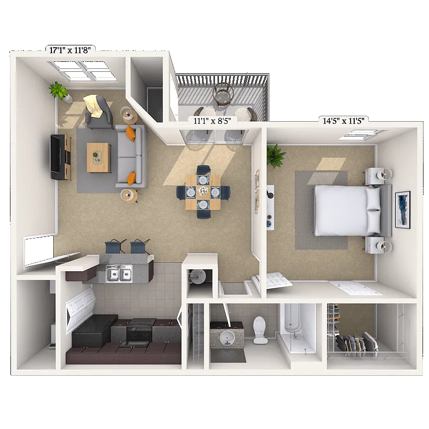 Floor plan Saratoga