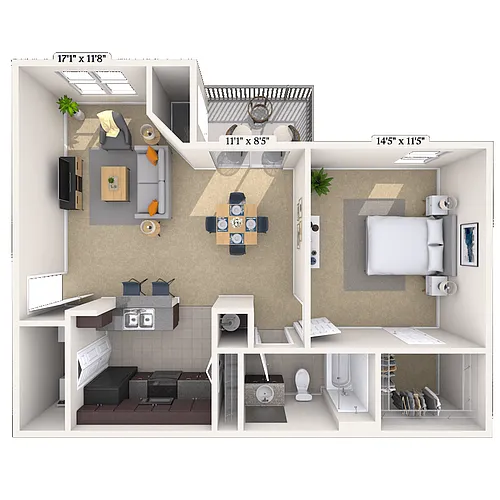 Floor plan Saratoga