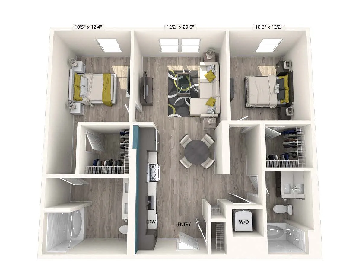 Floor plan BM2-FinishII-1019-1025sf