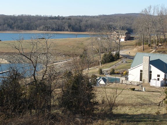 View of clubhouse and pool.