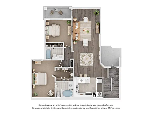 Floor plan Promenade Villa I