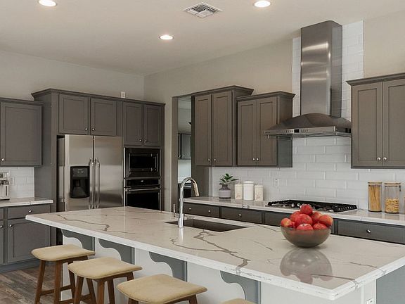 Virtually Rendered Kitchen