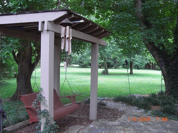 Swing and Back Yard