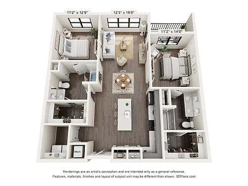 Floor plan Oasis