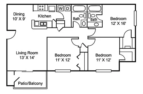 Floor plan C1