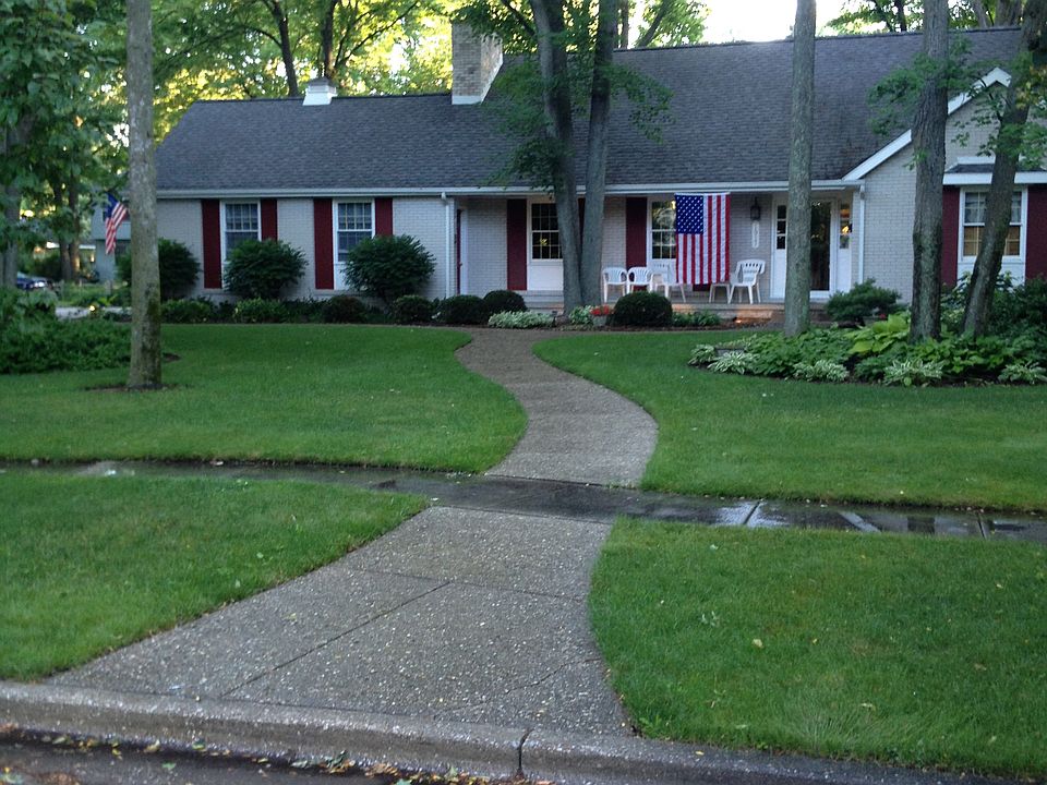 Beautifully landscaped