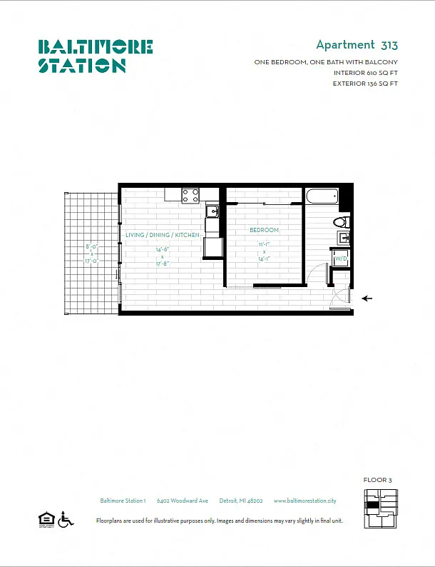 Floor plan 313