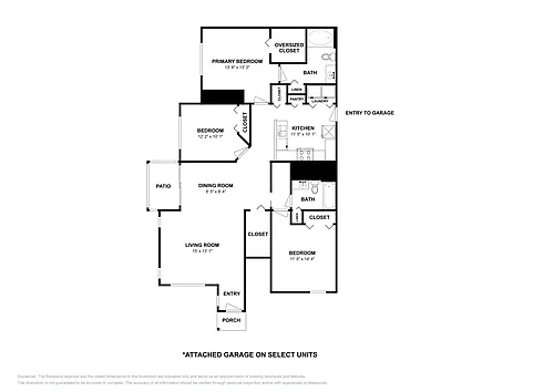 Floor plan Redbud