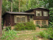 Outside of house