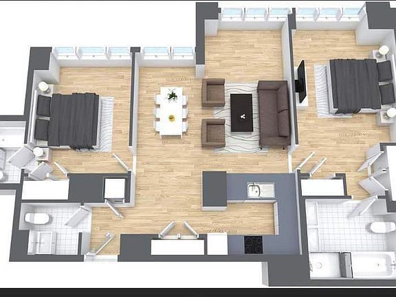 3rd image of 322 W 57th St APT 57M
