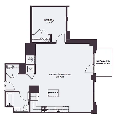 Floor plan A16
