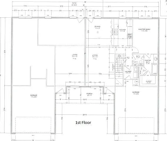 Floor plan - 1st floor