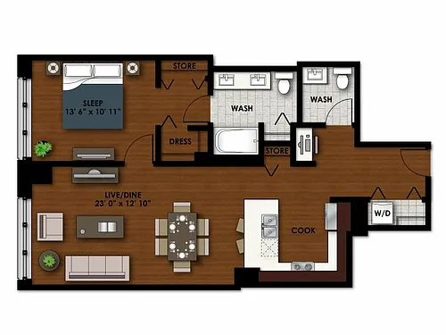 Floor plan P-A530