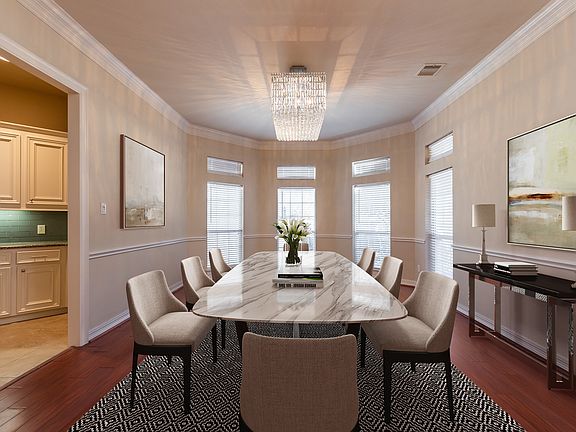 Formal Dining Room Staged
