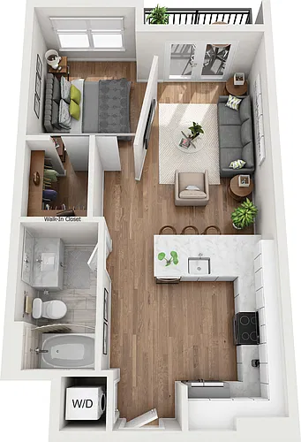Floor plan A1B