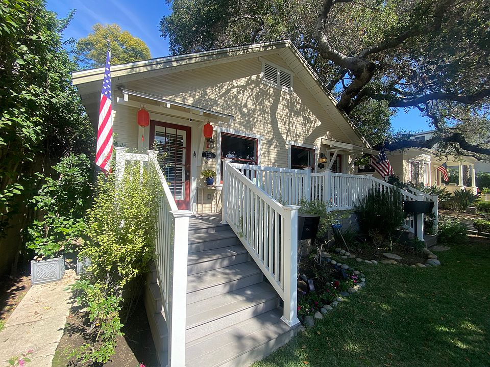 Front Yard with Deck and Garden