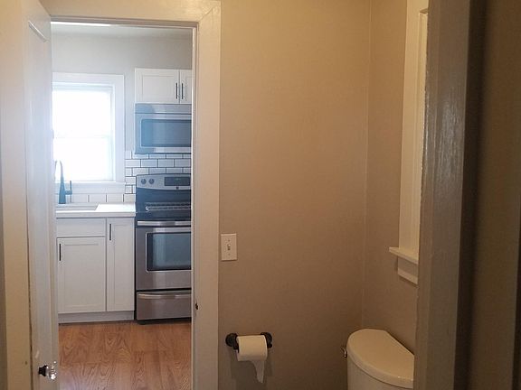 Small standing shower