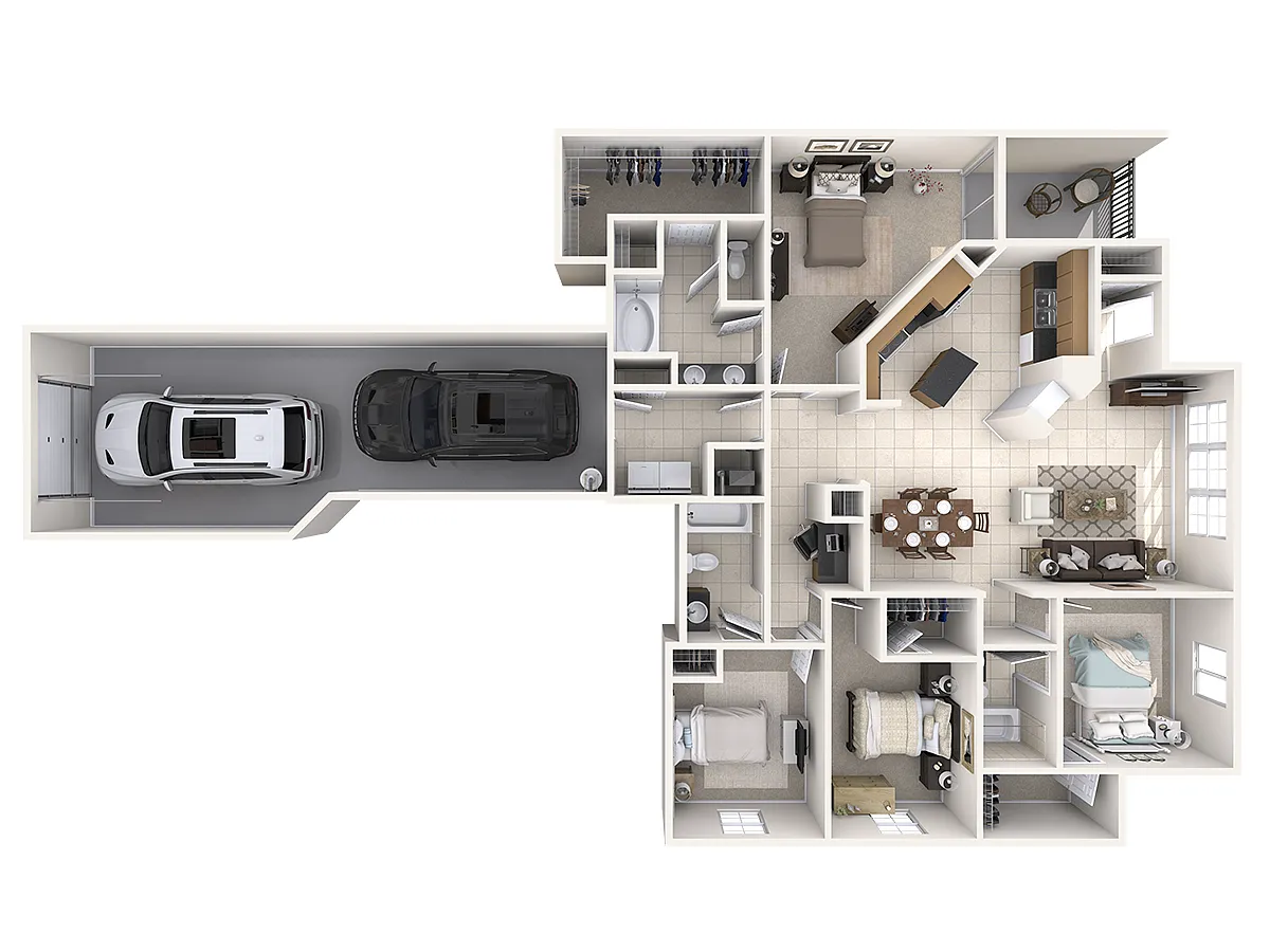 Floor plan D1