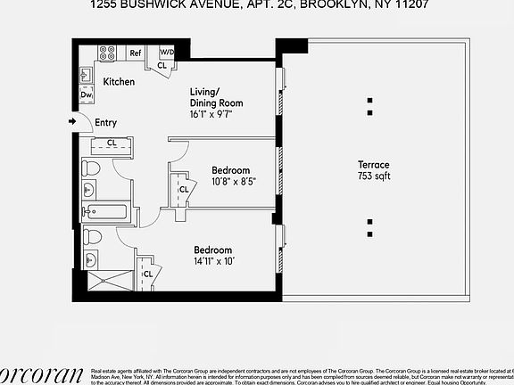 2nd image of 1255 Bushwick Ave #2C