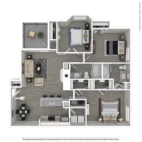 Floor plan C1A